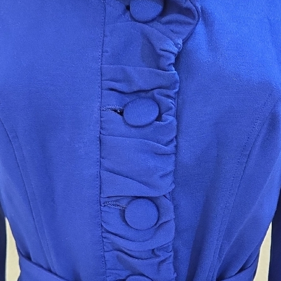 INC Ruffled Fitted Jacket Size Small - Picture 3 of 5